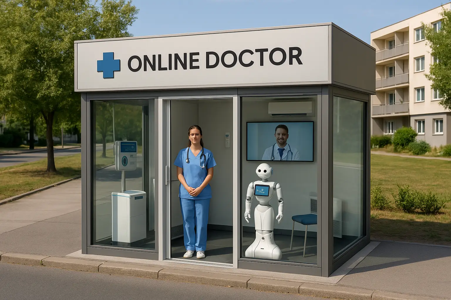 My Online Doctor Concept - Visionary Healthcare Concept 20 Years Ahead of Its Time